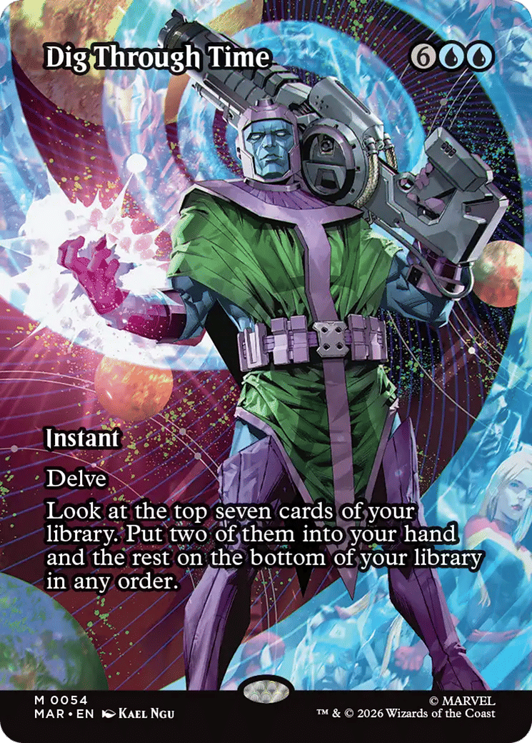 Dig Through Time — Marvel Universe — Magic: The Gathering