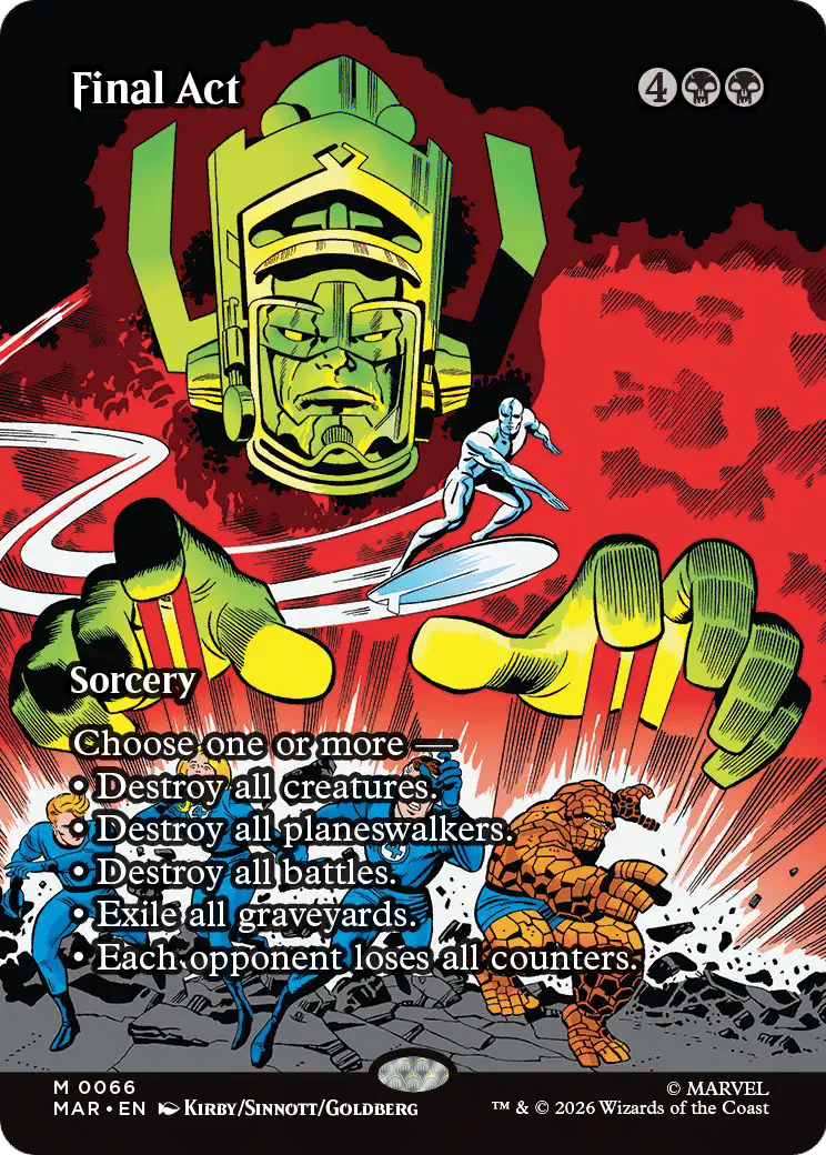 Final Act — Marvel Universe — Magic: The Gathering