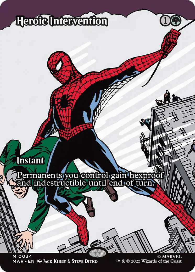 Heroic Intervention — Marvel Universe — Magic: The Gathering