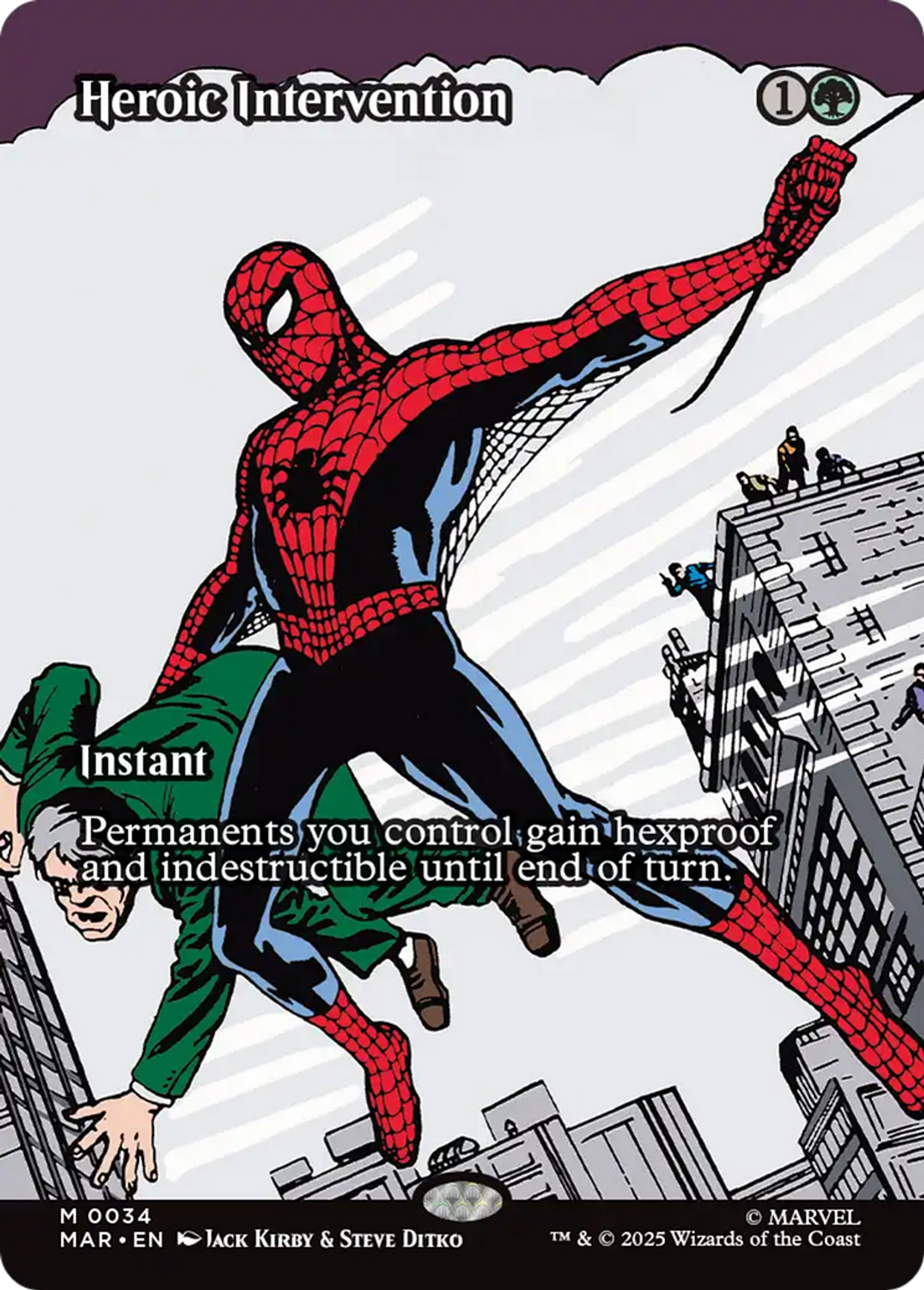 Heroic Intervention — Marvel Universe — Magic: The Gathering