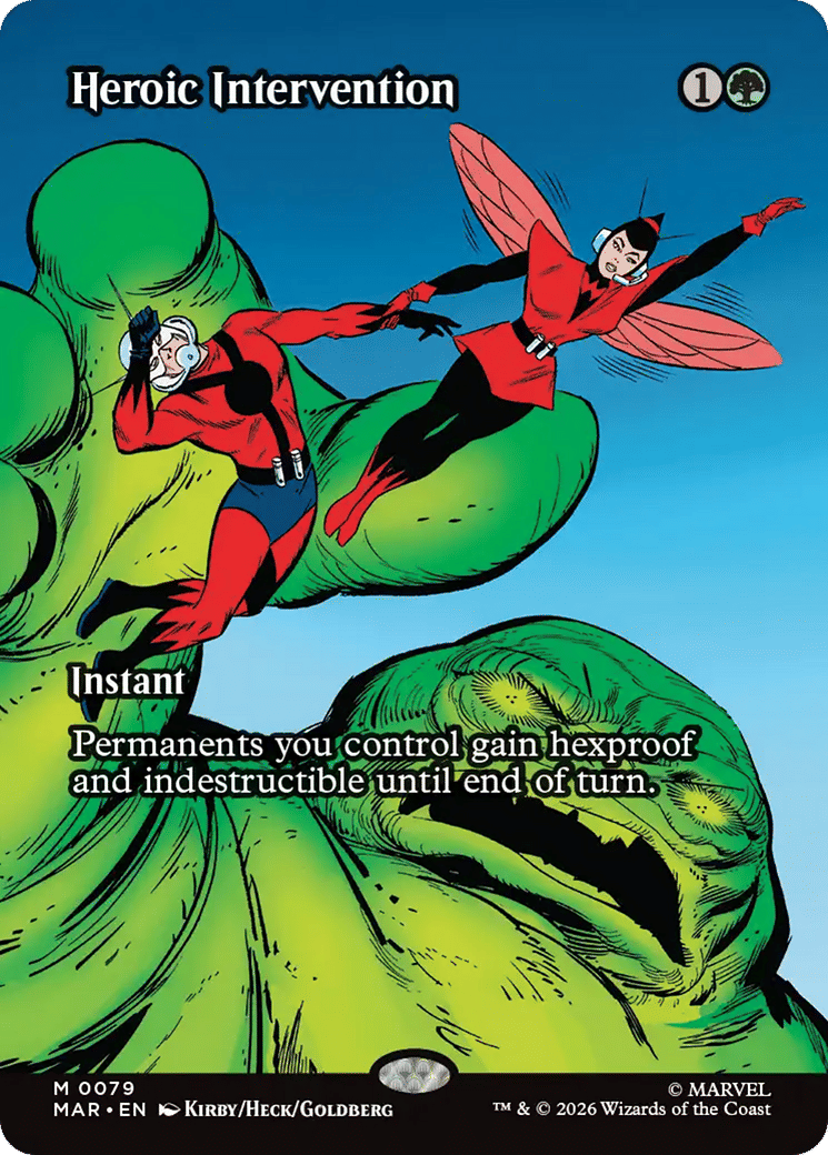 Heroic Intervention — Marvel Universe — Magic: The Gathering