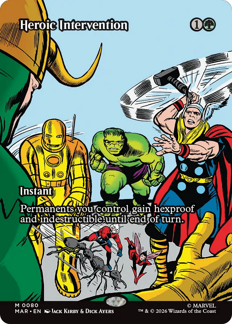 Heroic Intervention — Marvel Universe — Magic: The Gathering