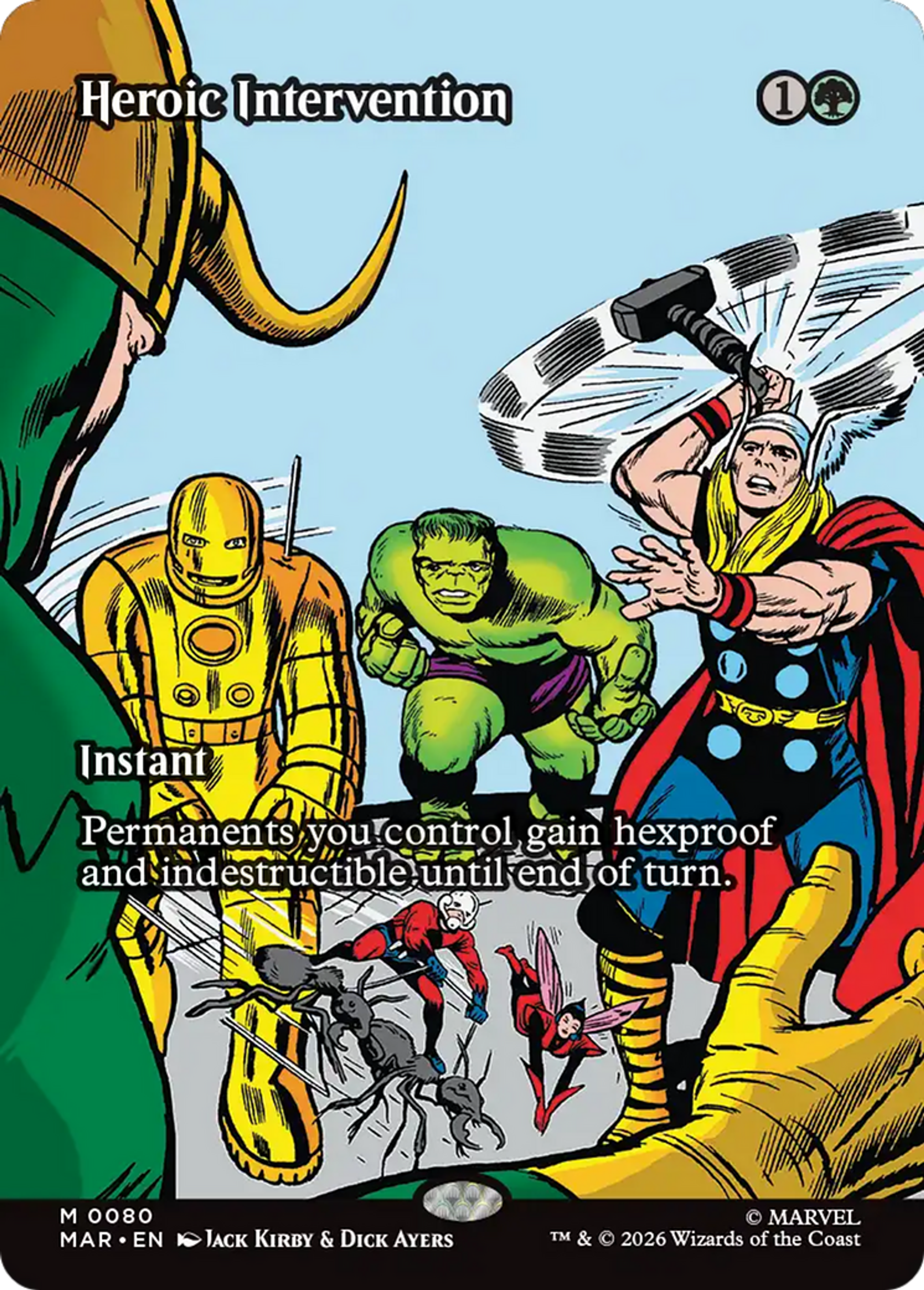 Heroic Intervention — Marvel Universe — Magic: The Gathering
