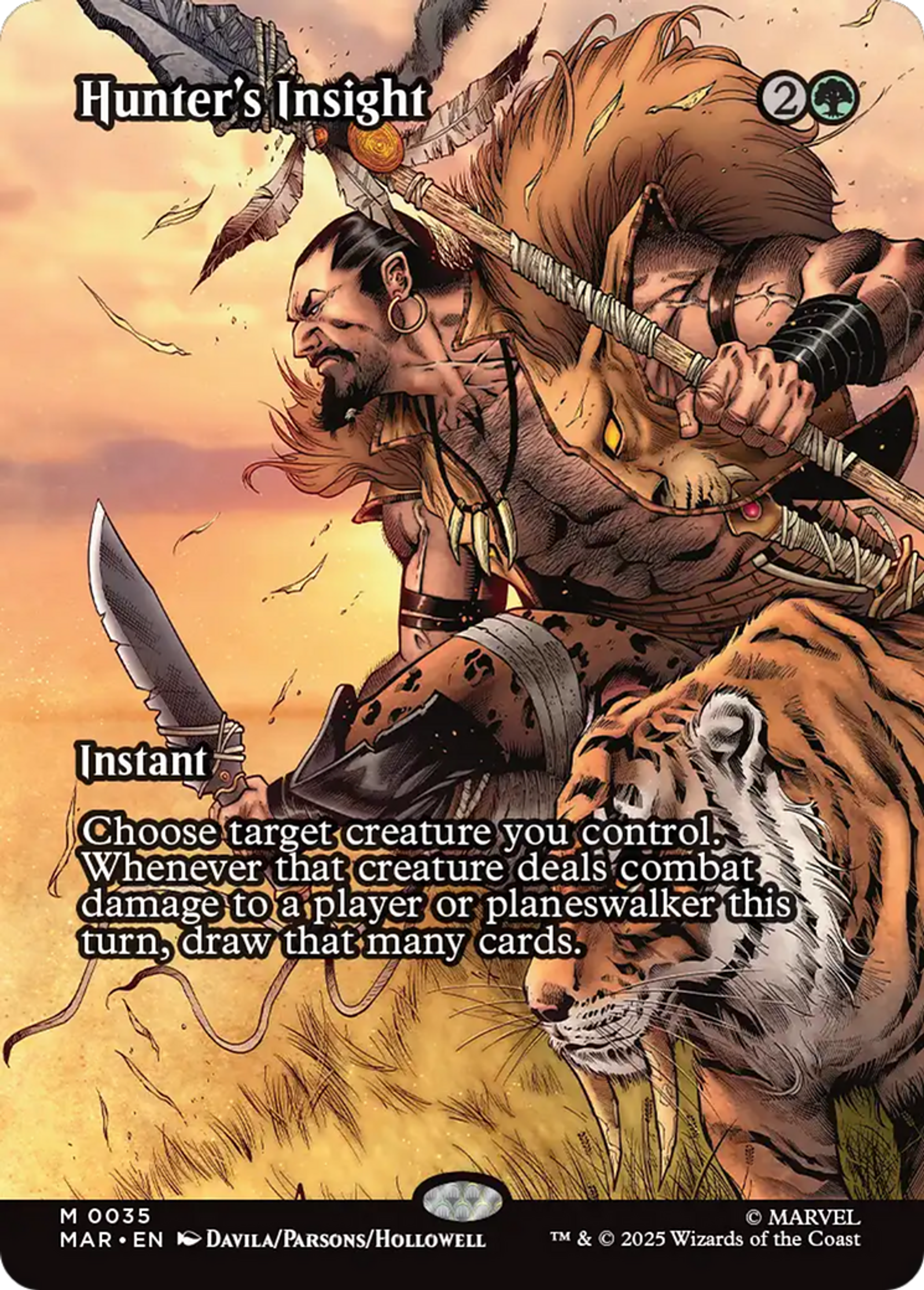 Hunter's Insight — Marvel Universe — Magic: The Gathering