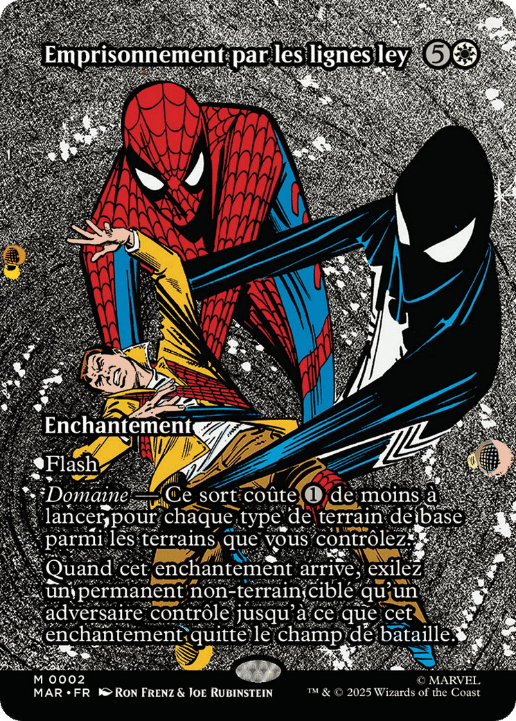 Emprisonnement par les lignes ley — Marvel Universe — Magic: The Gathering