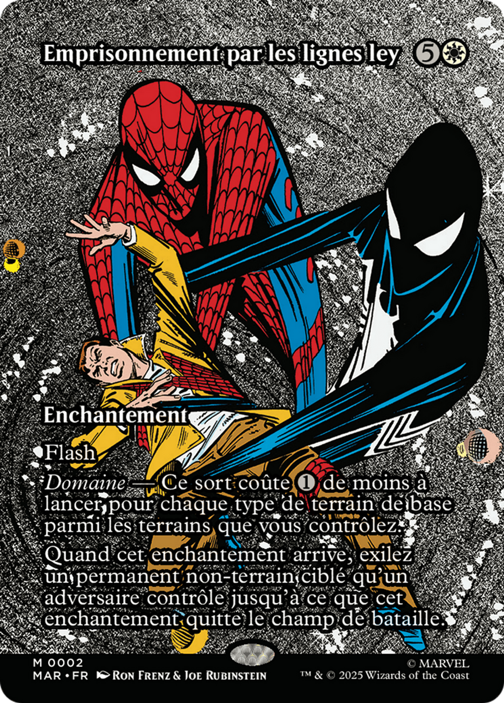 Emprisonnement par les lignes ley — Marvel Universe — Magic: The Gathering