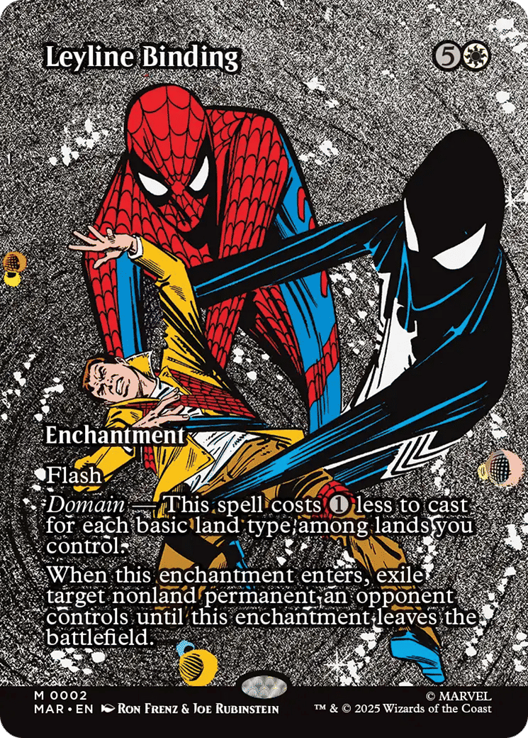 Leyline Binding — Marvel Universe — Magic: The Gathering