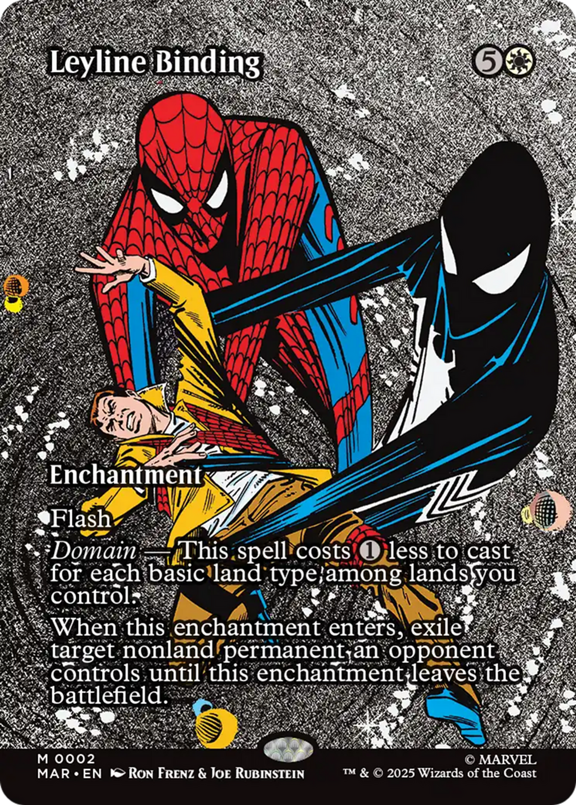 Emprisonnement par les lignes ley — Marvel Universe — Magic: The Gathering