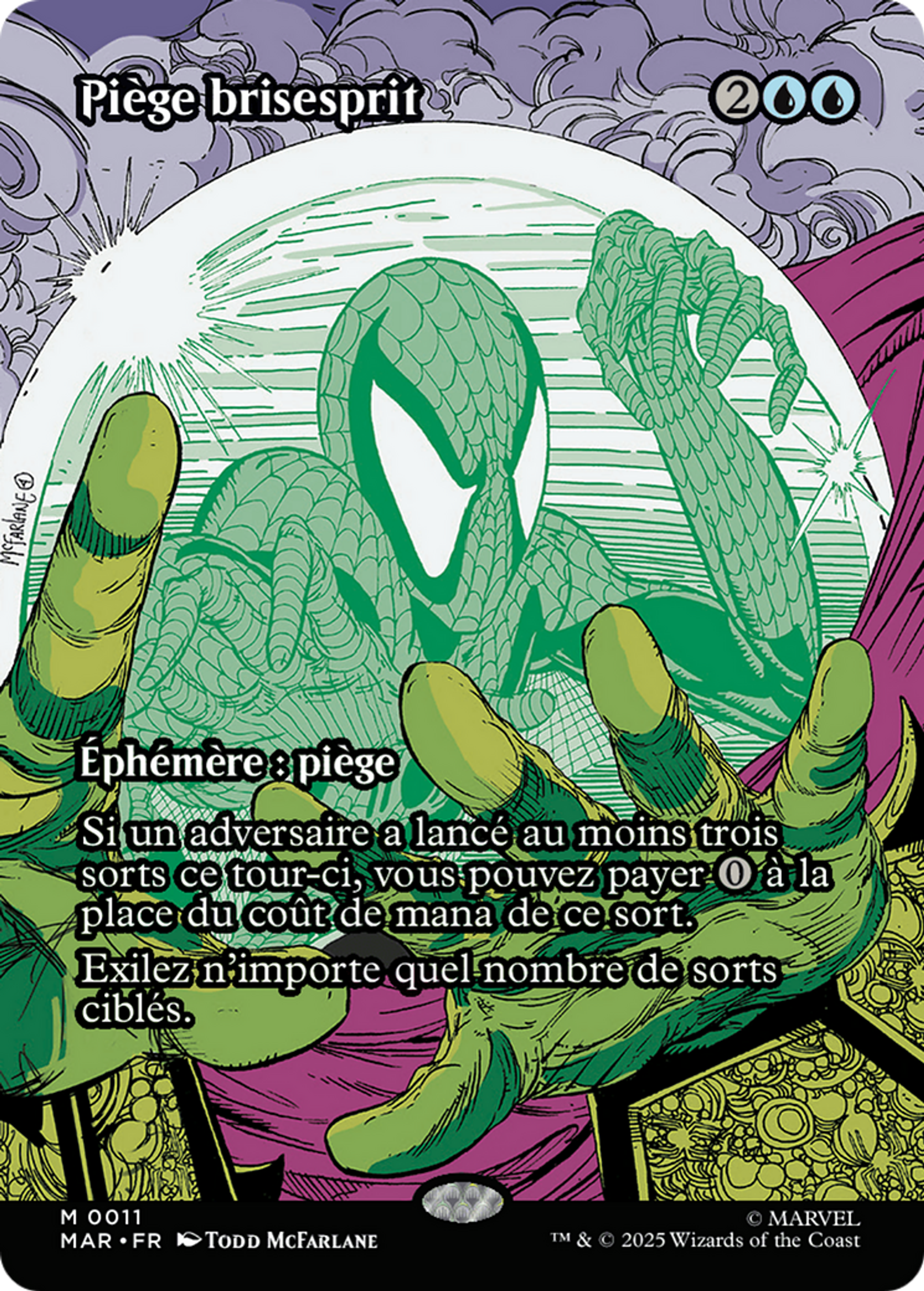 Piège brisesprit — Marvel Universe — Magic: The Gathering