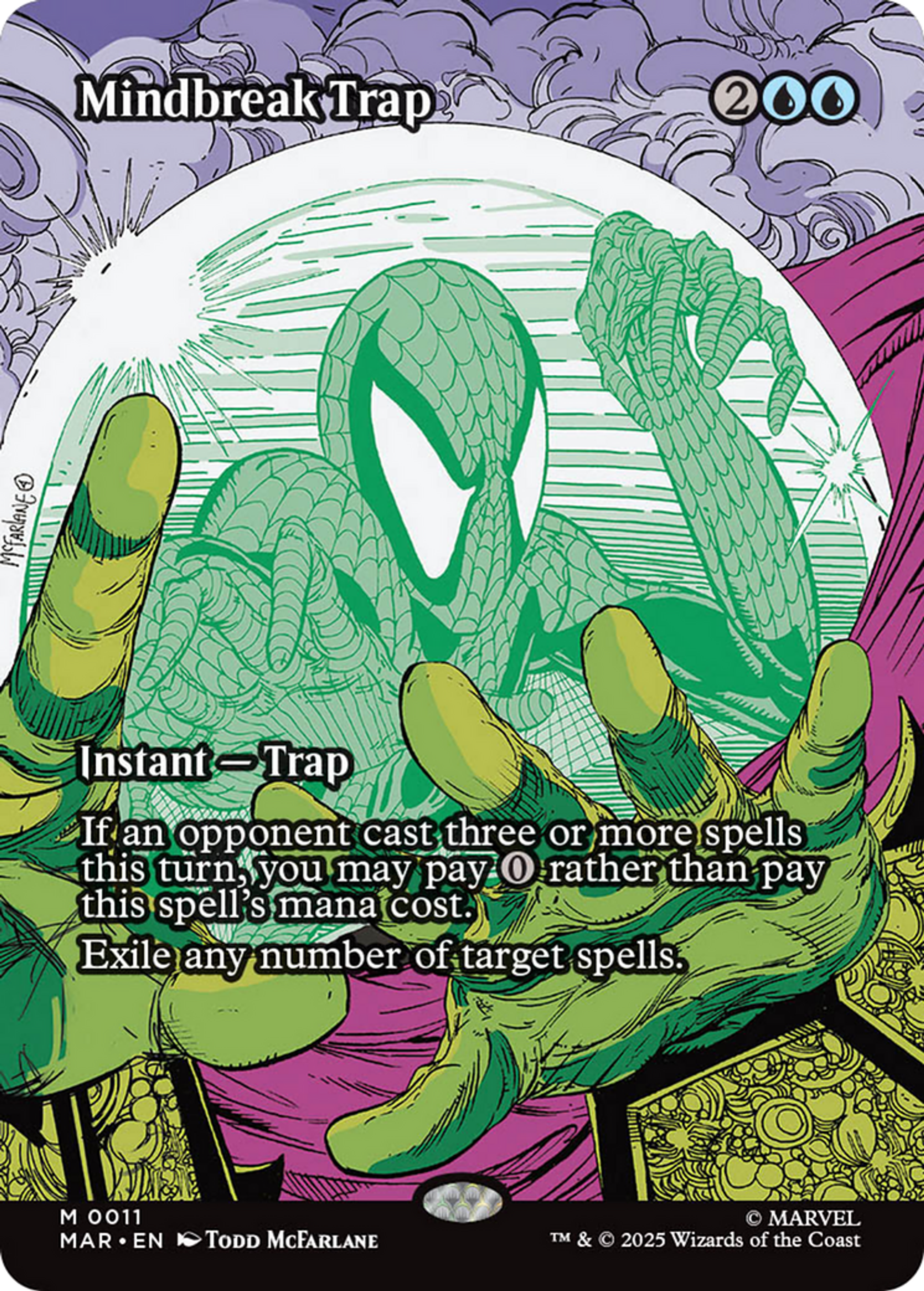 Piège brisesprit — Marvel Universe — Magic: The Gathering