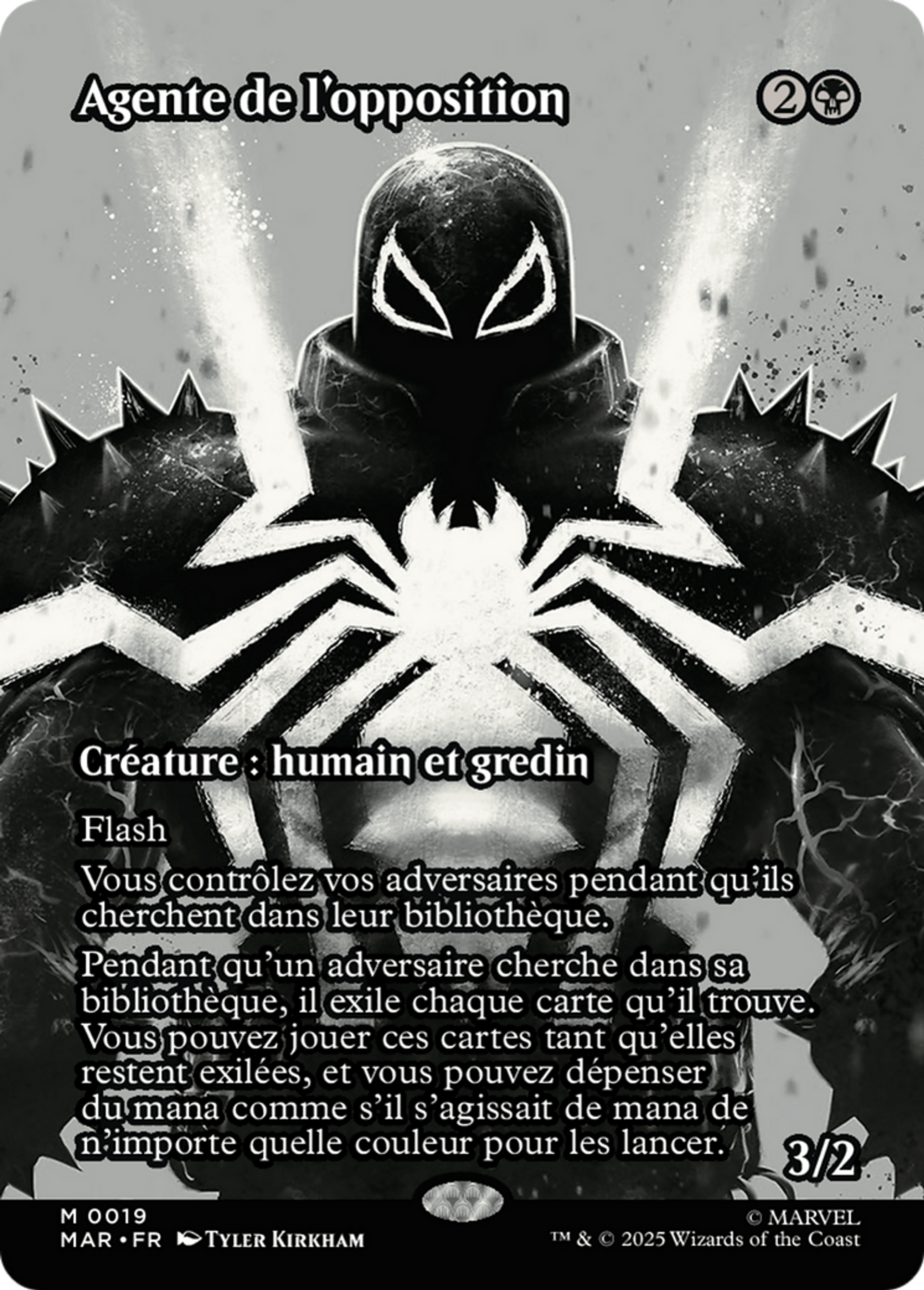 Agente de l'opposition — Marvel Universe — Magic: The Gathering