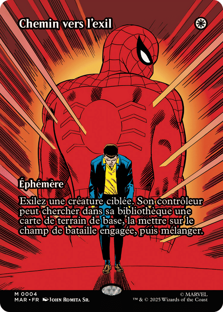 Chemin vers l'exil — Marvel Universe — Magic: The Gathering