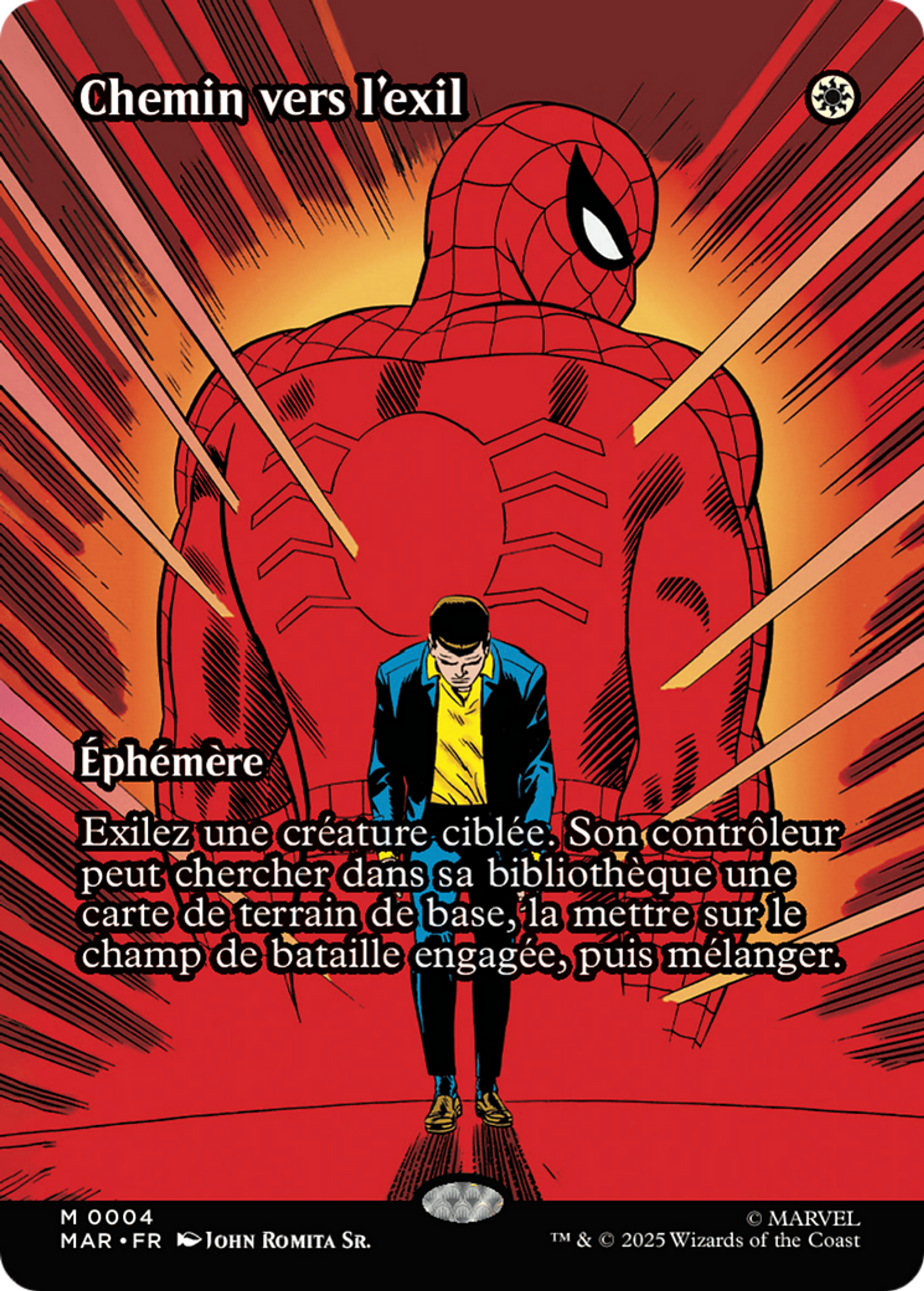 Chemin vers l'exil — Marvel Universe — Magic: The Gathering