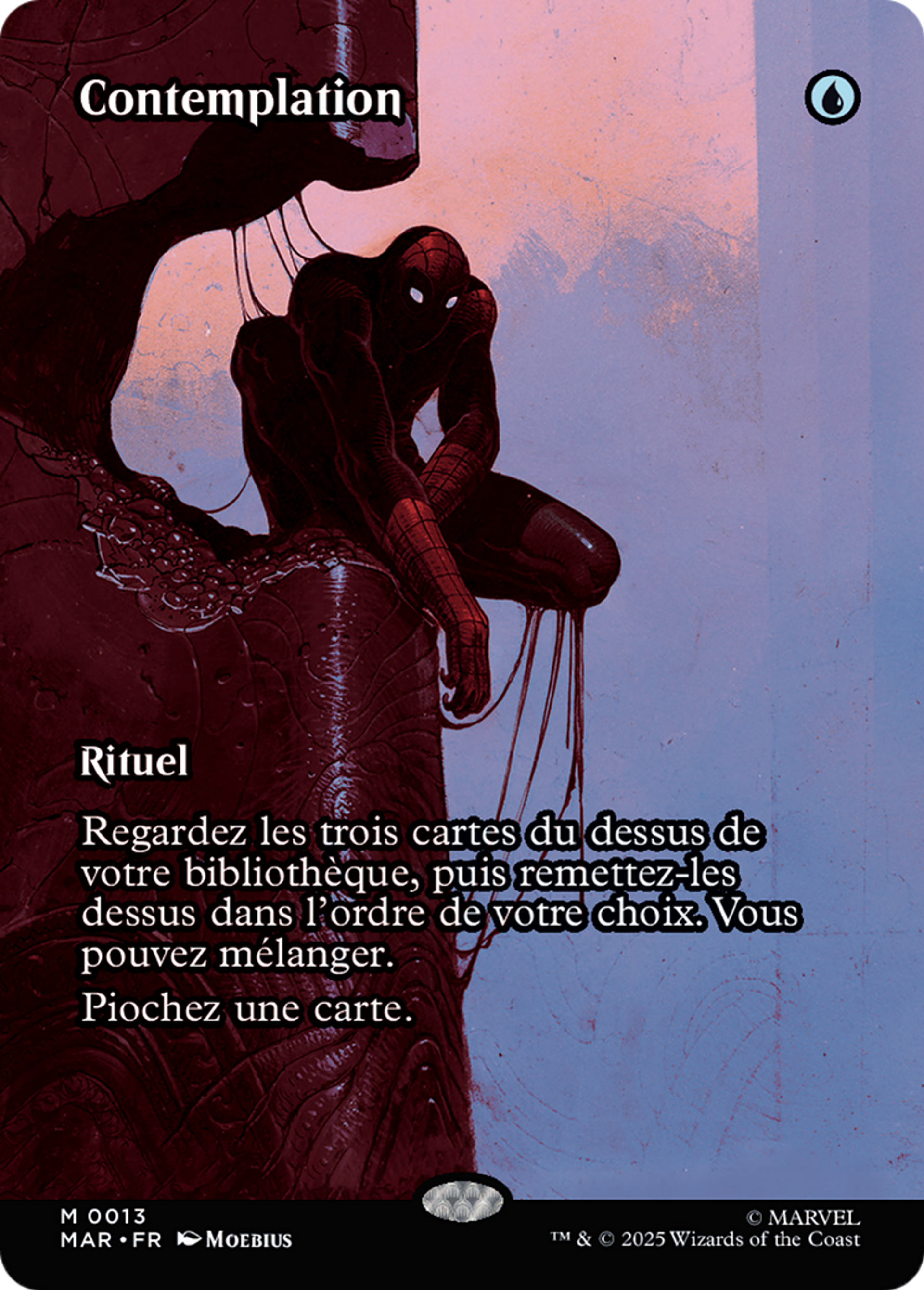 Contemplation — Marvel Universe — Magic: The Gathering