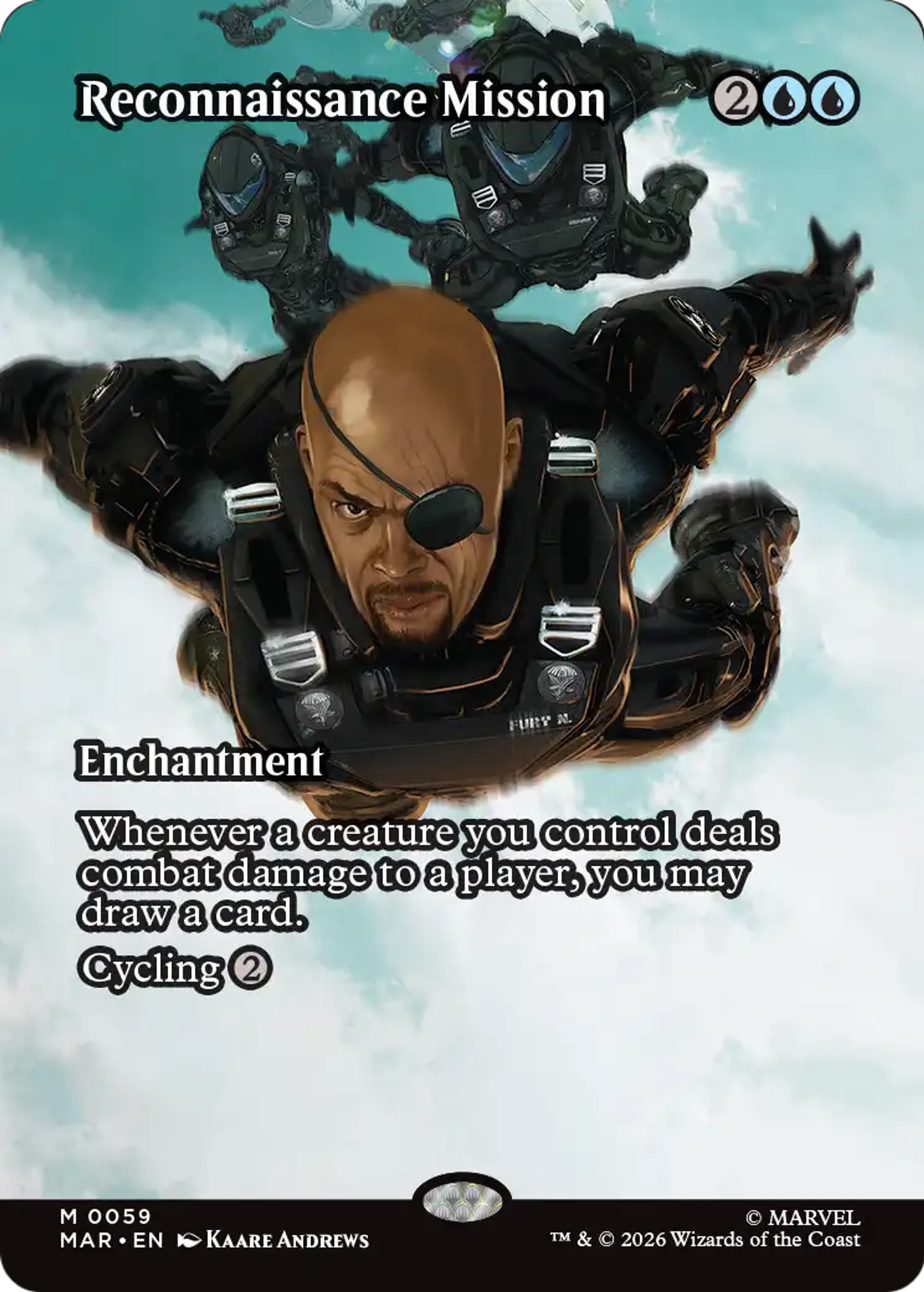 Mission de reconnaissance — Marvel Universe — Magic: The Gathering