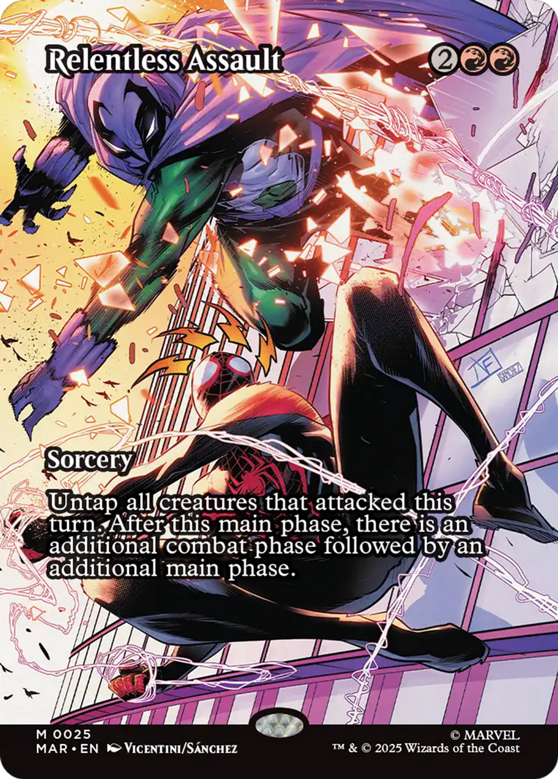Relentless Assault — Marvel Universe — Magic: The Gathering