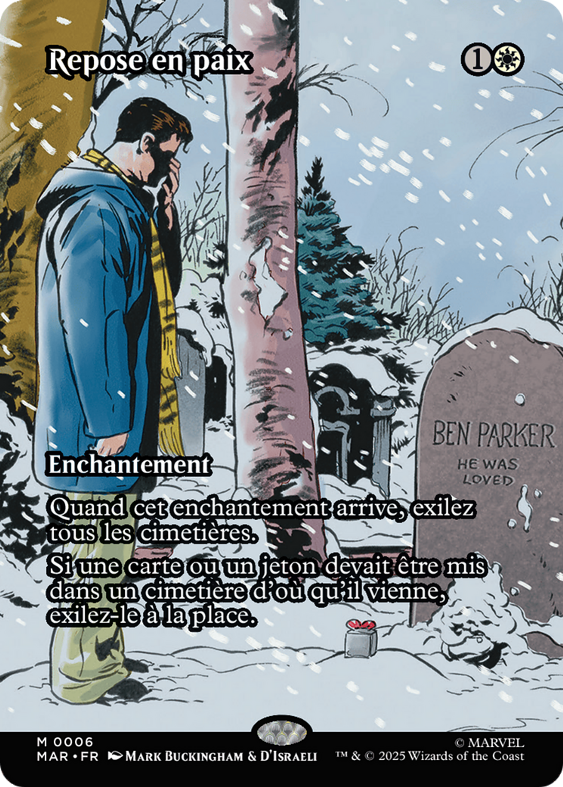 Repose en paix — Marvel Universe — Magic: The Gathering