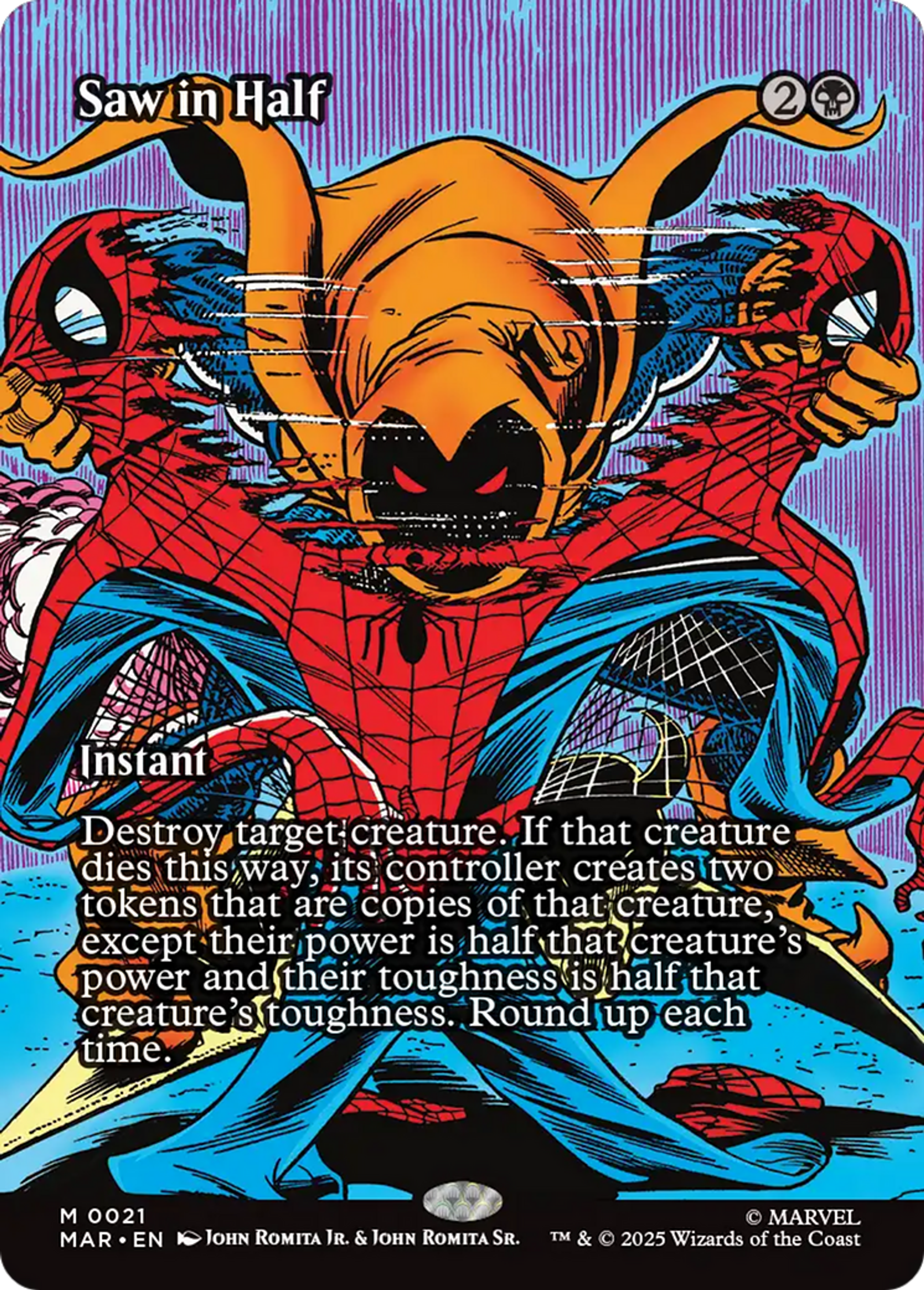 Scier en deux — Marvel Universe — Magic: The Gathering
