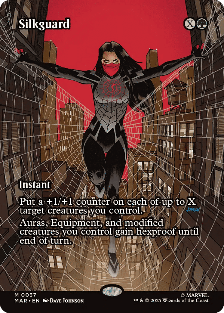 Silkguard — Marvel Universe — Magic: The Gathering