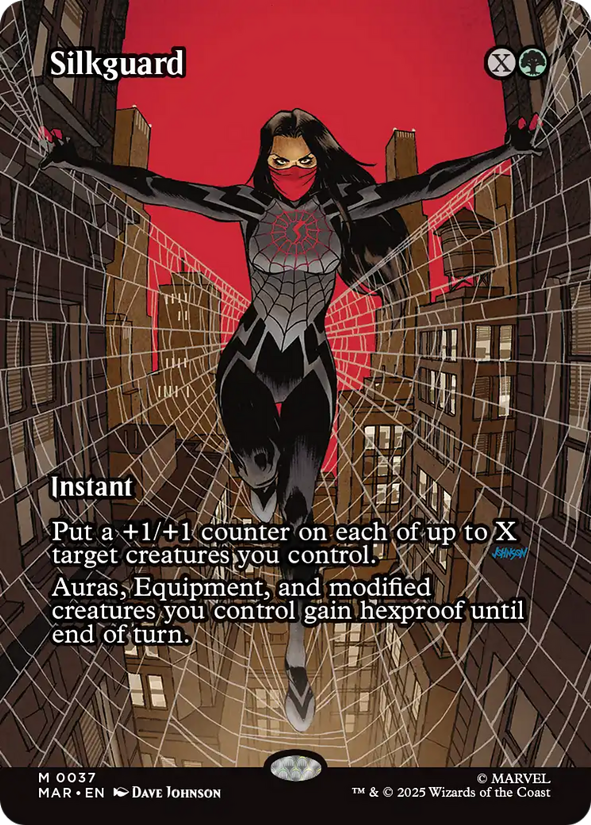 Silkguard — Marvel Universe — Magic: The Gathering