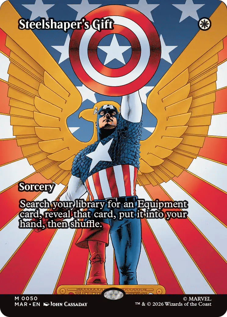 Steelshaper's Gift — Marvel Universe — Magic: The Gathering