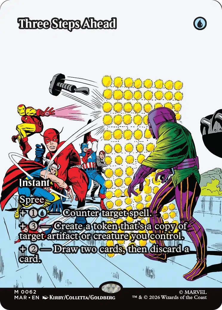 Three Steps Ahead — Marvel Universe — Magic: The Gathering