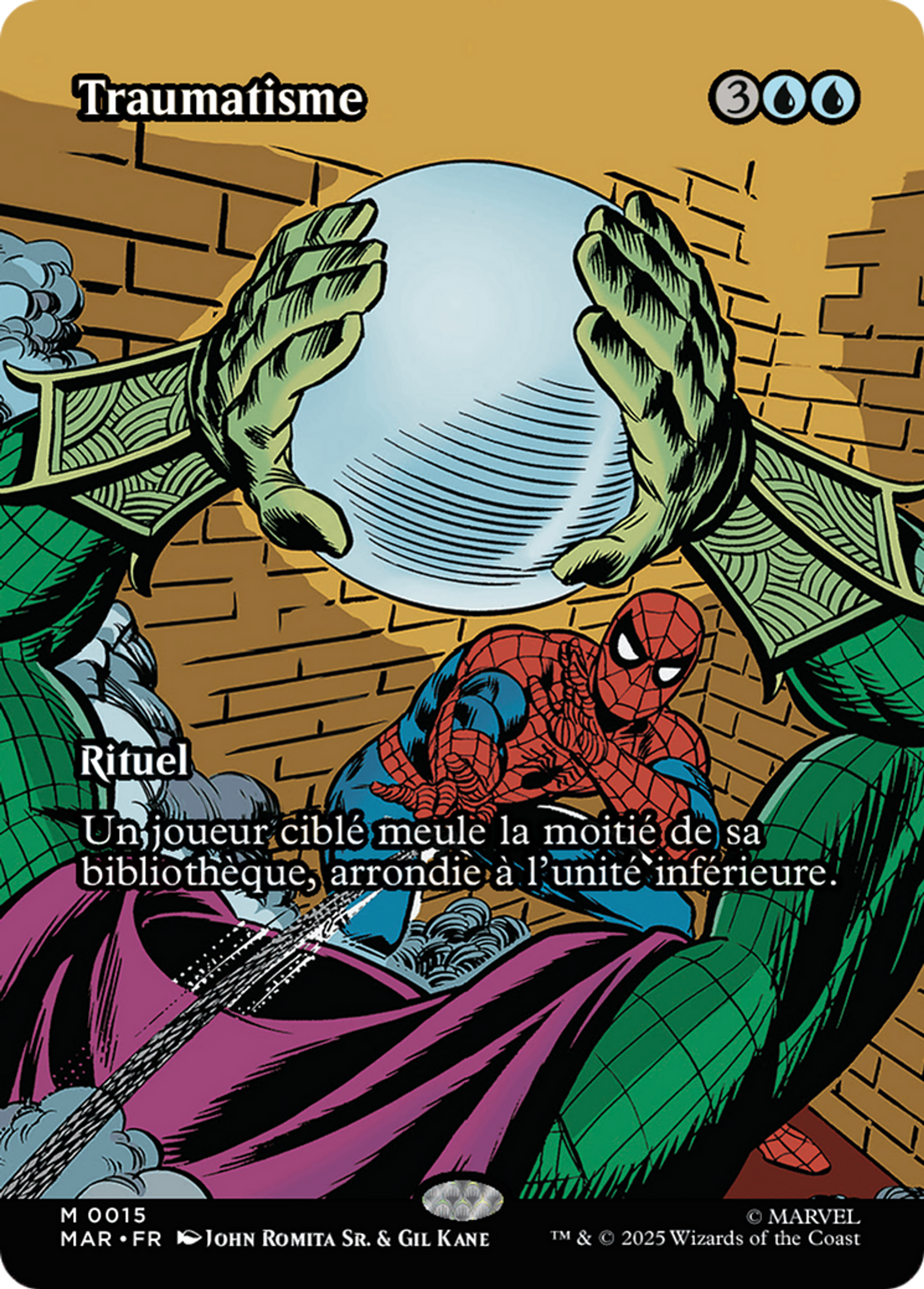 Traumatisme — Marvel Universe — Magic: The Gathering