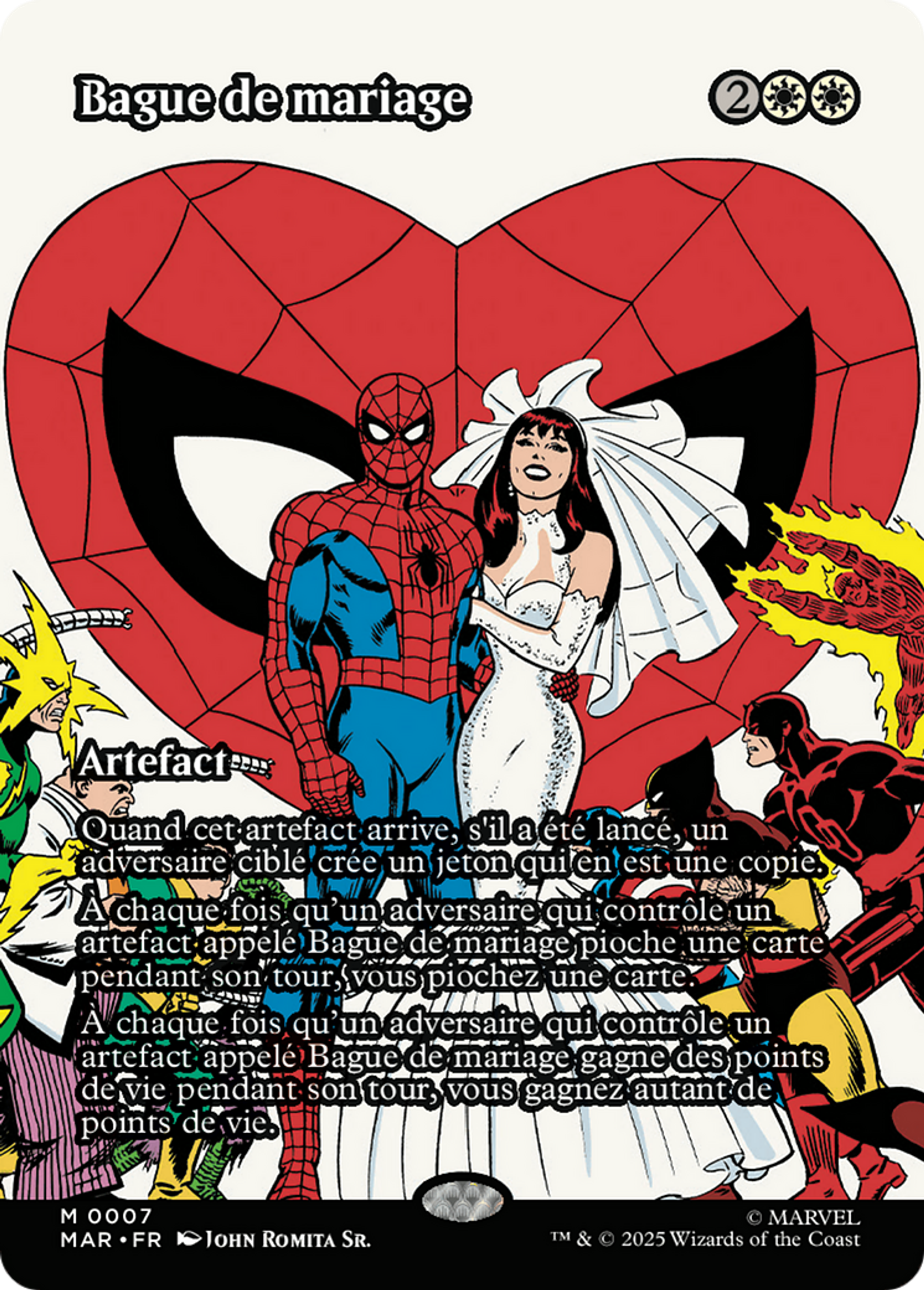 Bague de mariage — Marvel Universe — Magic: The Gathering