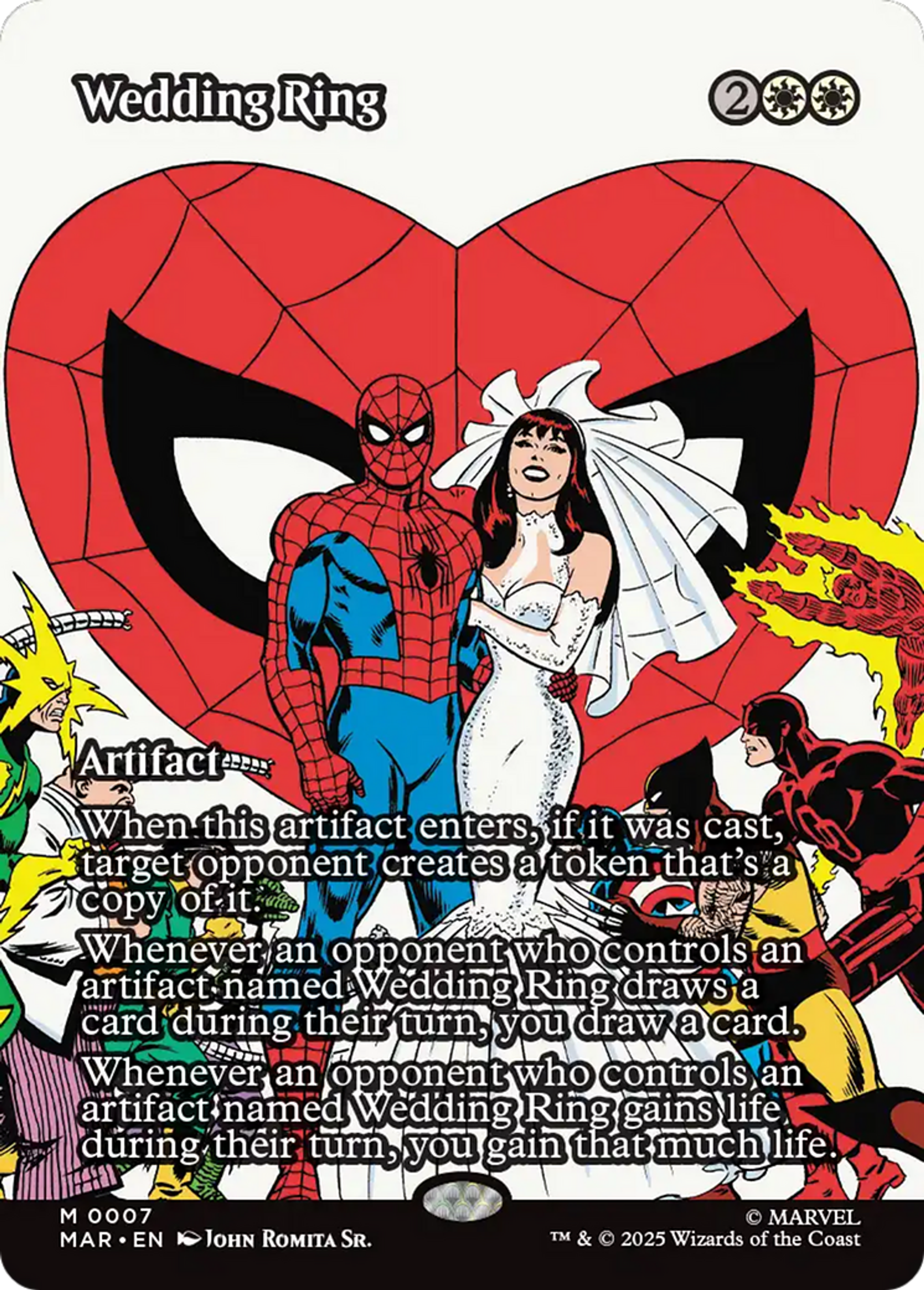 Wedding Ring — Marvel Universe — Magic: The Gathering