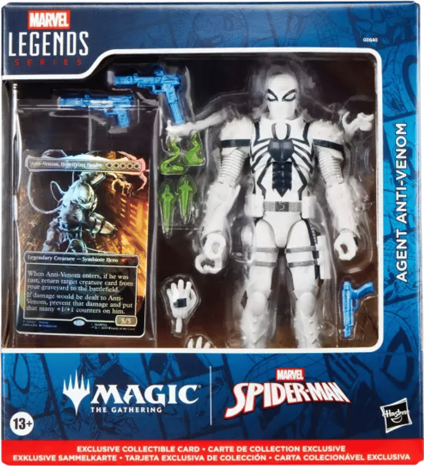 Marvels Spider-Man Marvel Legends Figure Set Agent Anti-Venom from Marvel's Spider-Man - Magic: The Gathering