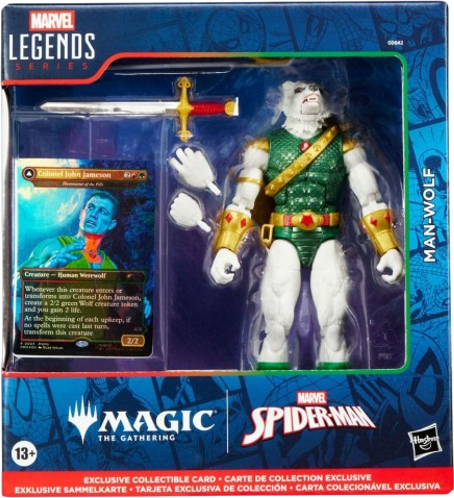Product image for Marvels Spider-Man Marvel Legends Figure Set Man-Wolf