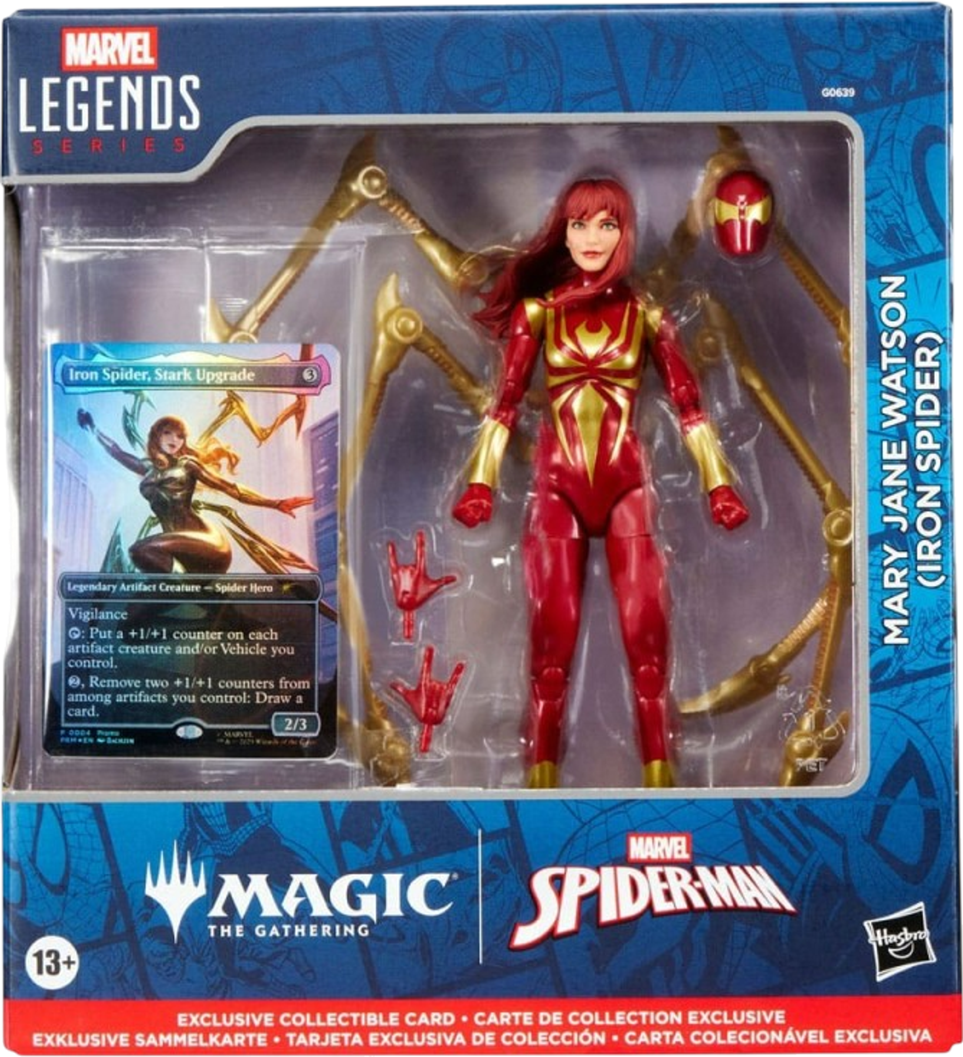 Product image for Marvels Spider-Man Marvel Legends Figure Set Mary Jane Watson Iron Spider