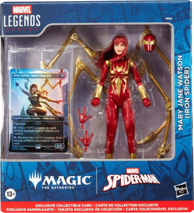 Product image for Marvels Spider-Man Marvel Legends Figure Set Mary Jane Watson Iron Spider