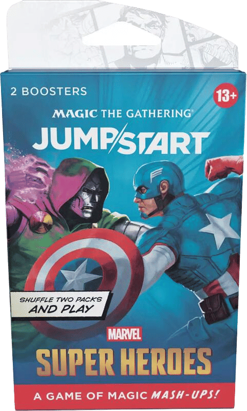 Marvel Super Heroes Jumpstart Booster 2 Pack — Marvel Super Heroes — Magic: The Gathering