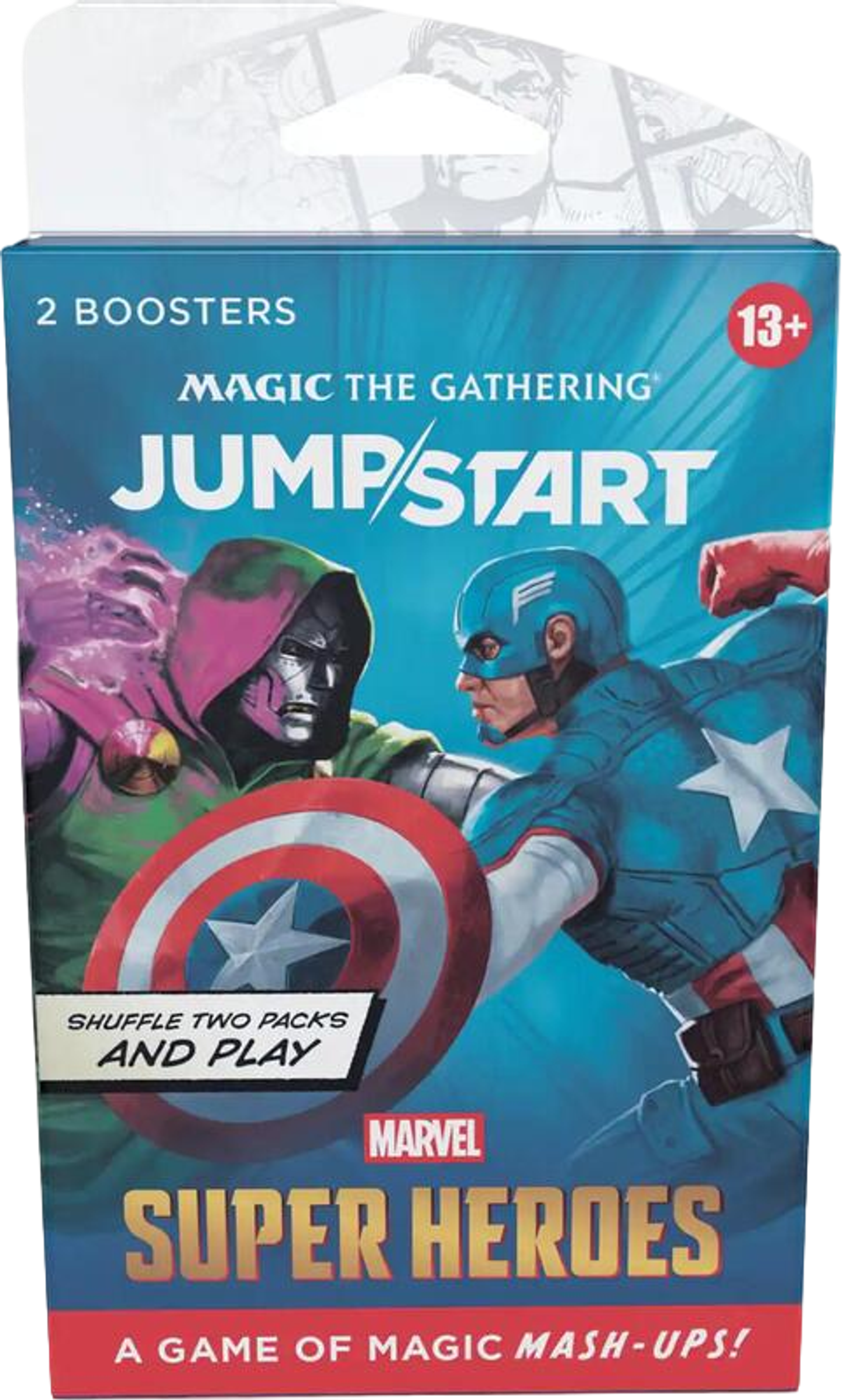 Marvel Super Heroes Jumpstart Booster 2 Pack — Marvel Super Heroes — Magic: The Gathering