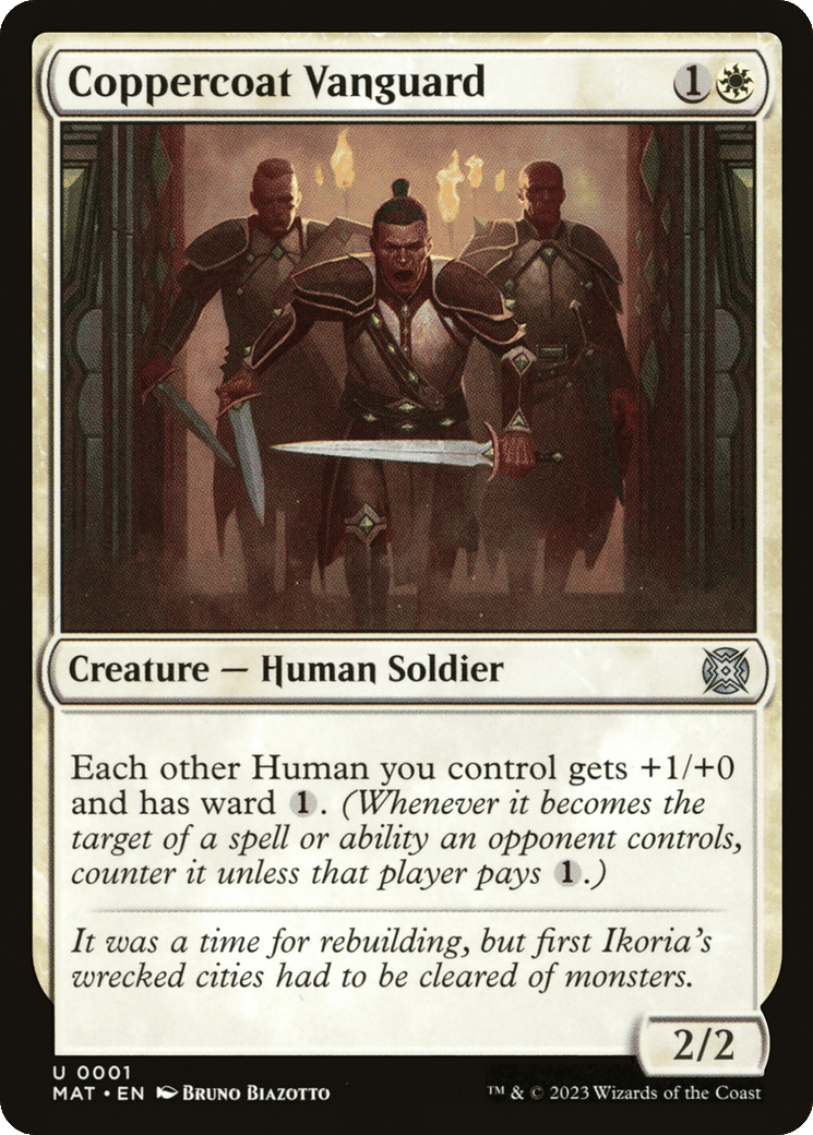 Coppercoat Vanguard — March of the Machine: The Aftermath — Magic: The Gathering