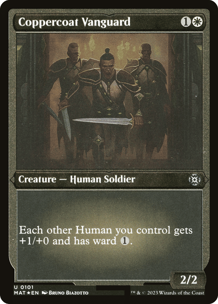 Coppercoat Vanguard — March of the Machine: The Aftermath — Magic: The Gathering