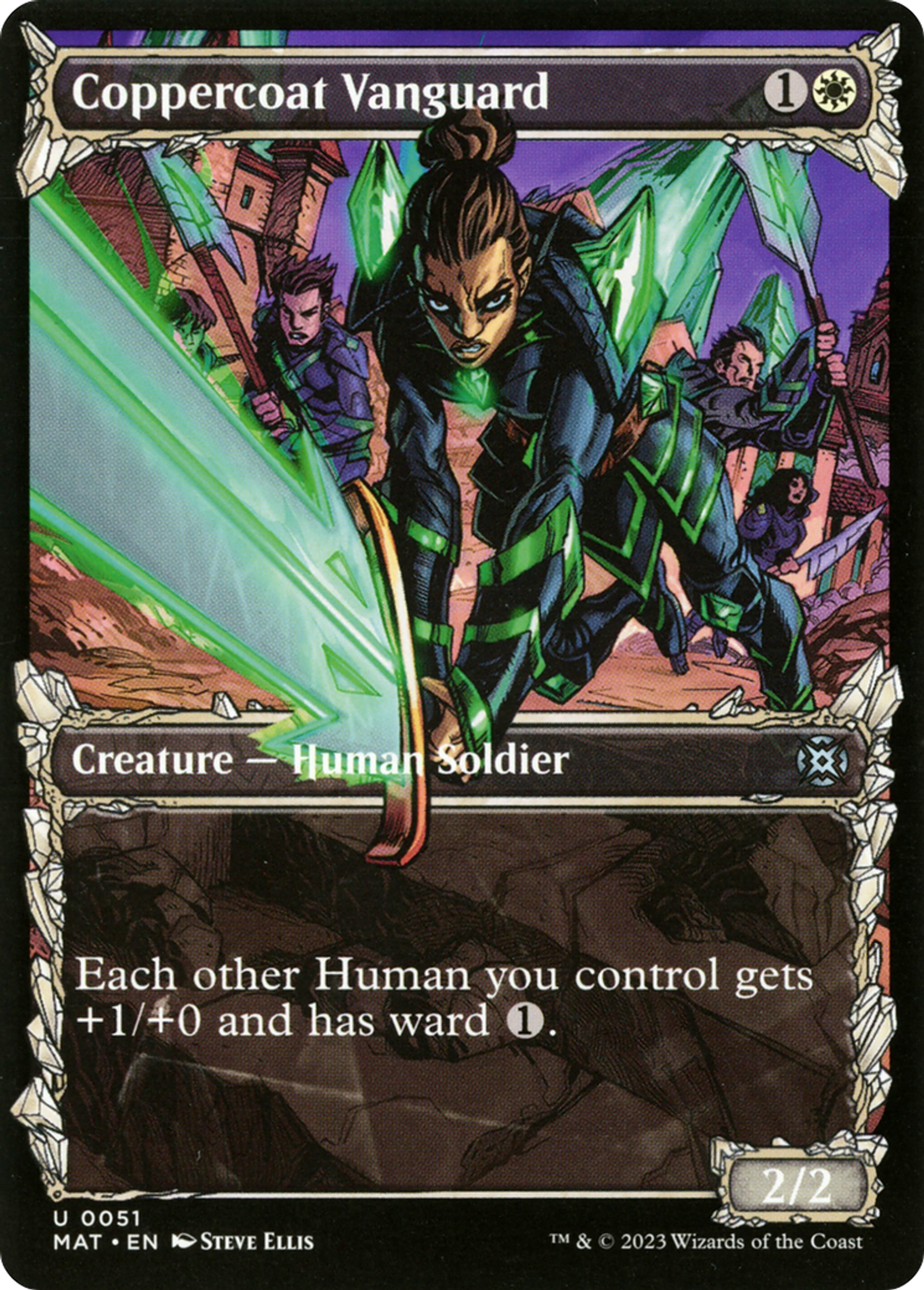 Coppercoat Vanguard — March of the Machine: The Aftermath — Magic: The Gathering