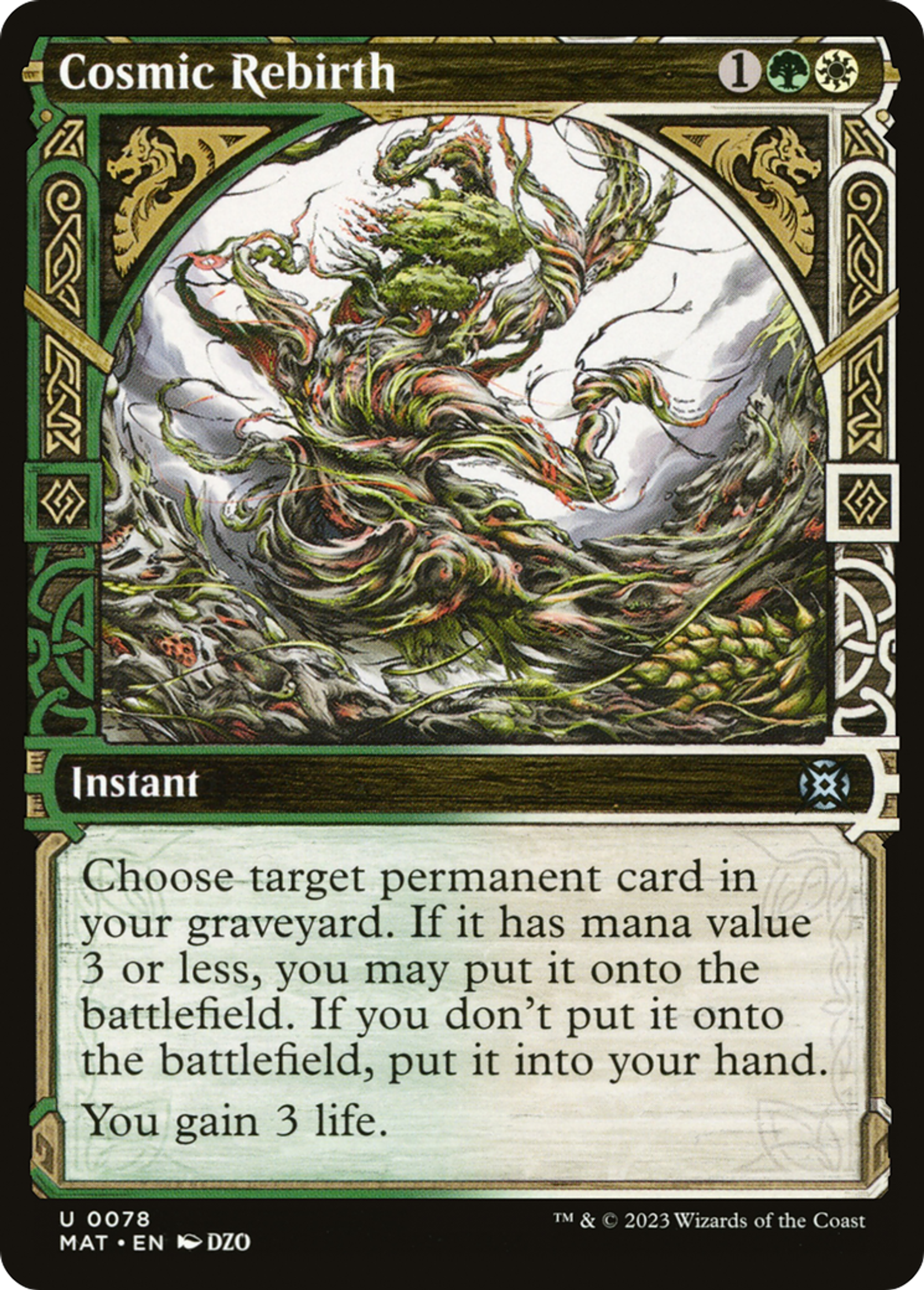 Renaissance cosmique — March of the Machine: The Aftermath — Magic: The Gathering