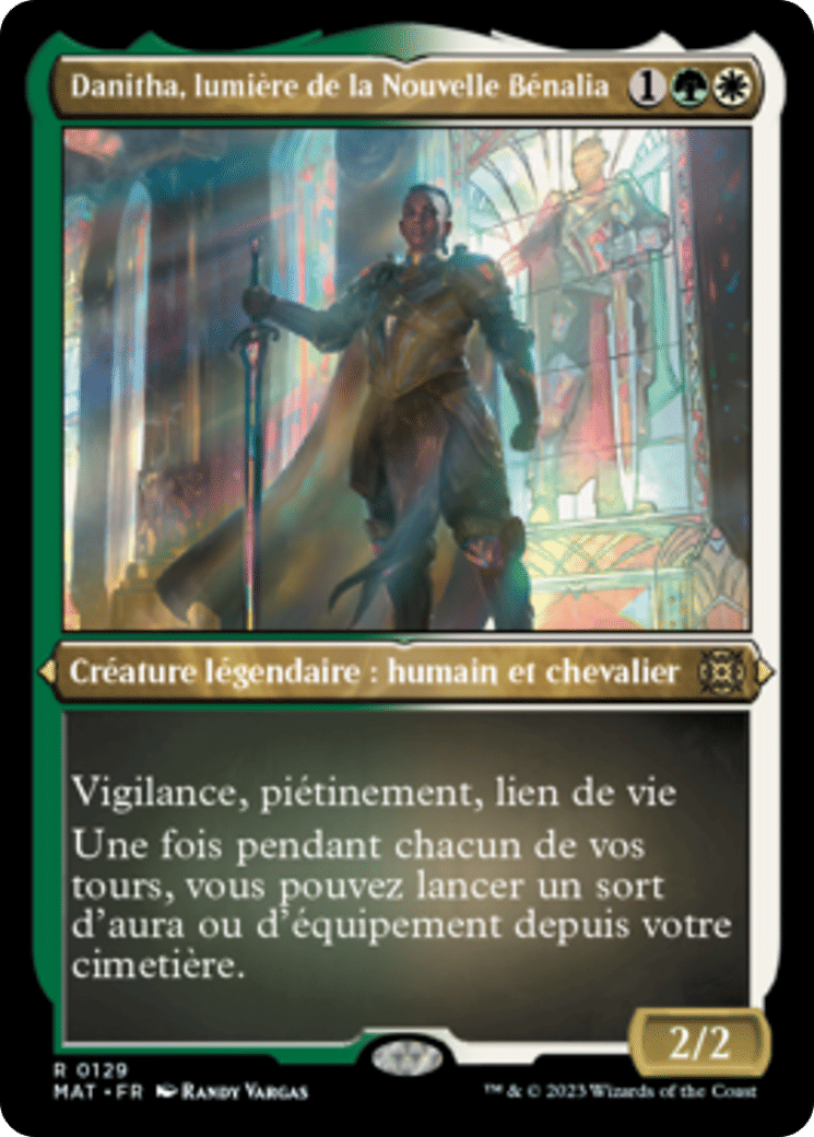 Danitha, lumière de la Nouvelle Bénalia — March of the Machine: The Aftermath — Magic: The Gathering