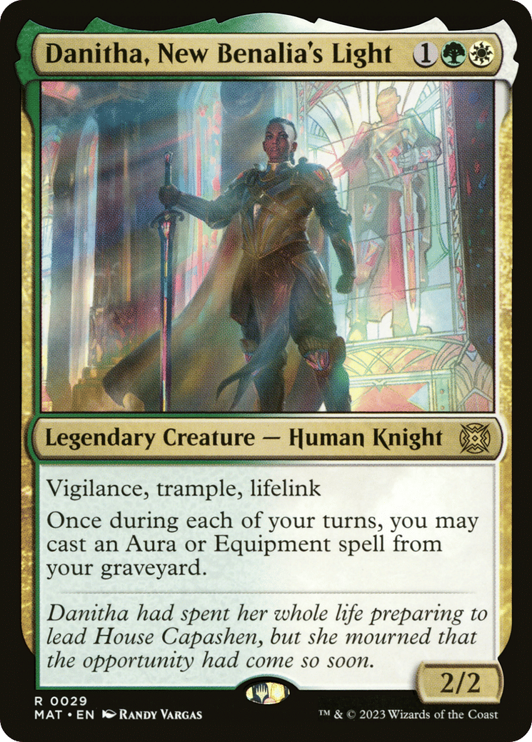 Danitha, New Benalia's Light — March of the Machine: The Aftermath — Magic: The Gathering