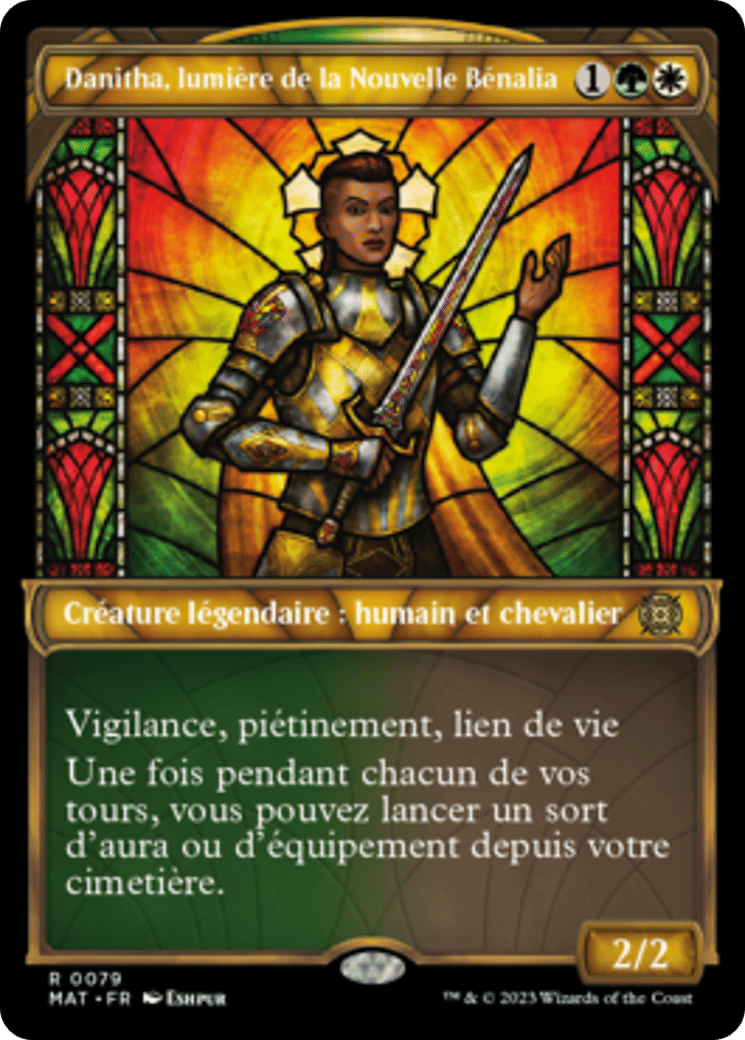 Danitha, lumière de la Nouvelle Bénalia — March of the Machine: The Aftermath — Magic: The Gathering