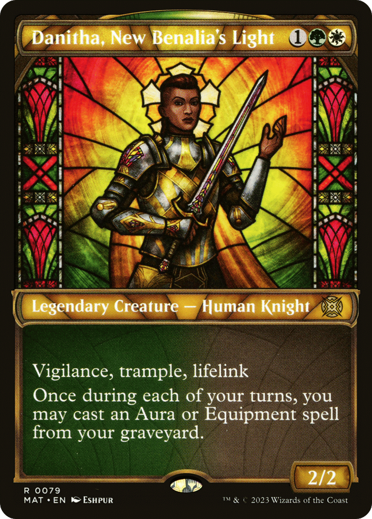 Danitha, New Benalia's Light — March of the Machine: The Aftermath — Magic: The Gathering