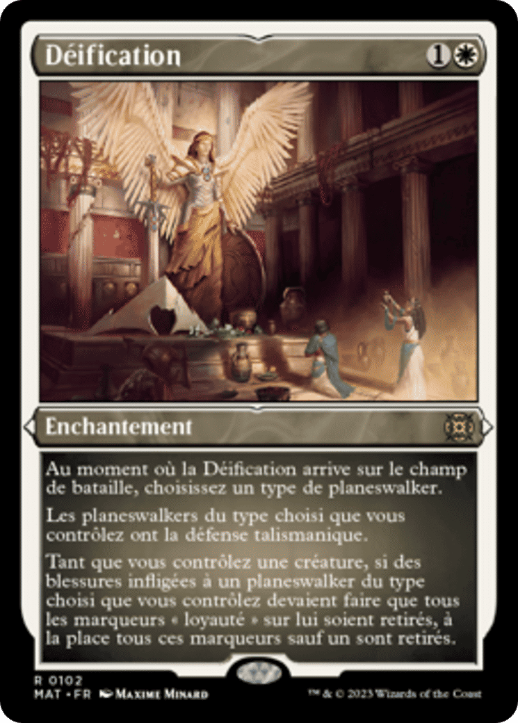 Déification from March of the Machine: The Aftermath - Magic: The Gathering