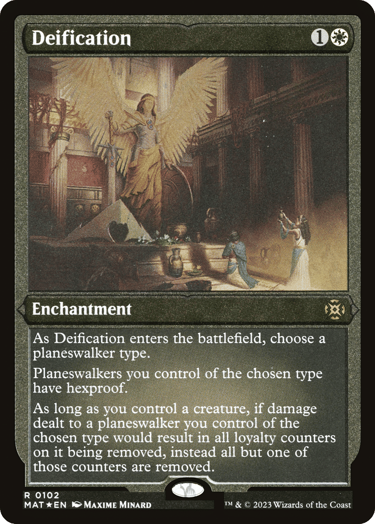 Deification — March of the Machine: The Aftermath — Magic: The Gathering