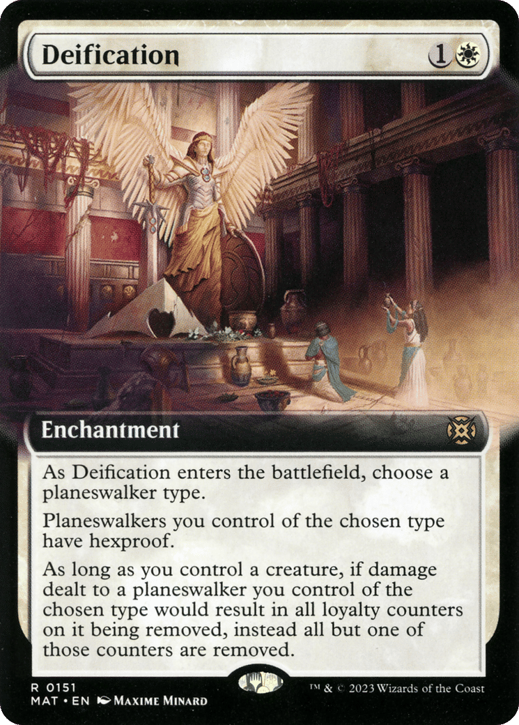 Deification — March of the Machine: The Aftermath — Magic: The Gathering