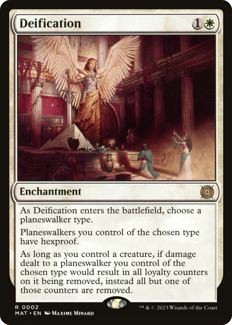 Deification — March of the Machine: The Aftermath — Magic: The Gathering