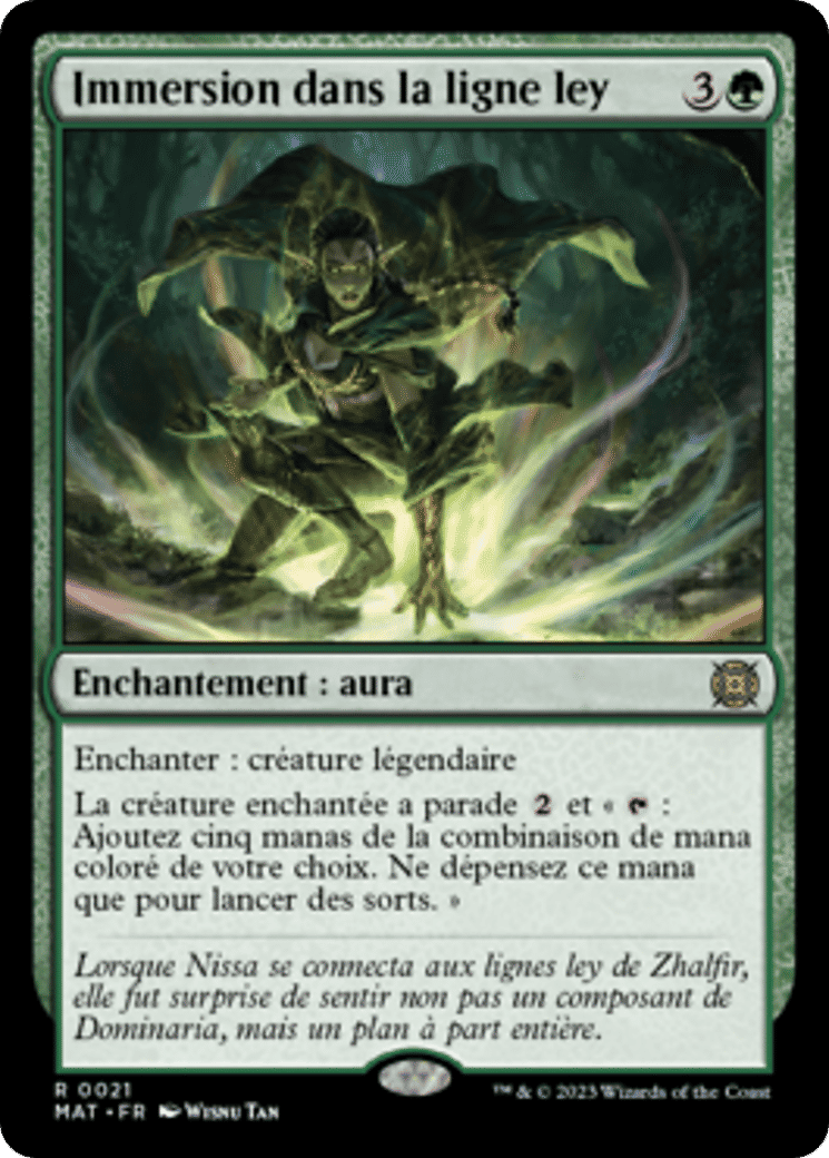Immersion dans la ligne ley — March of the Machine: The Aftermath — Magic: The Gathering