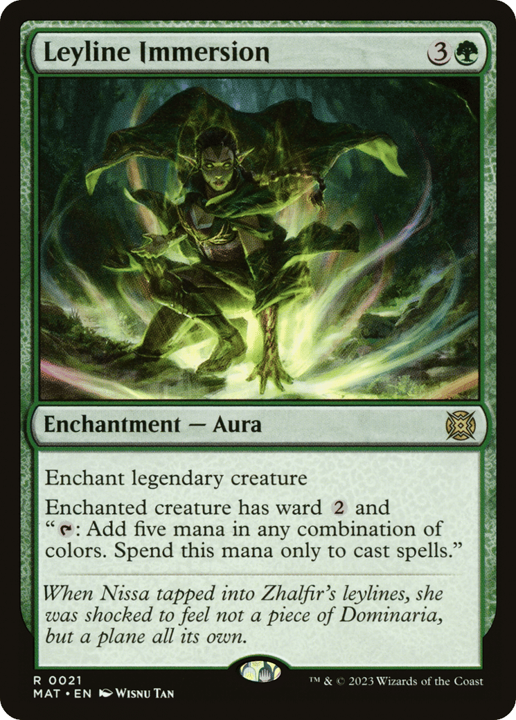 Leyline Immersion — March of the Machine: The Aftermath — Magic: The Gathering