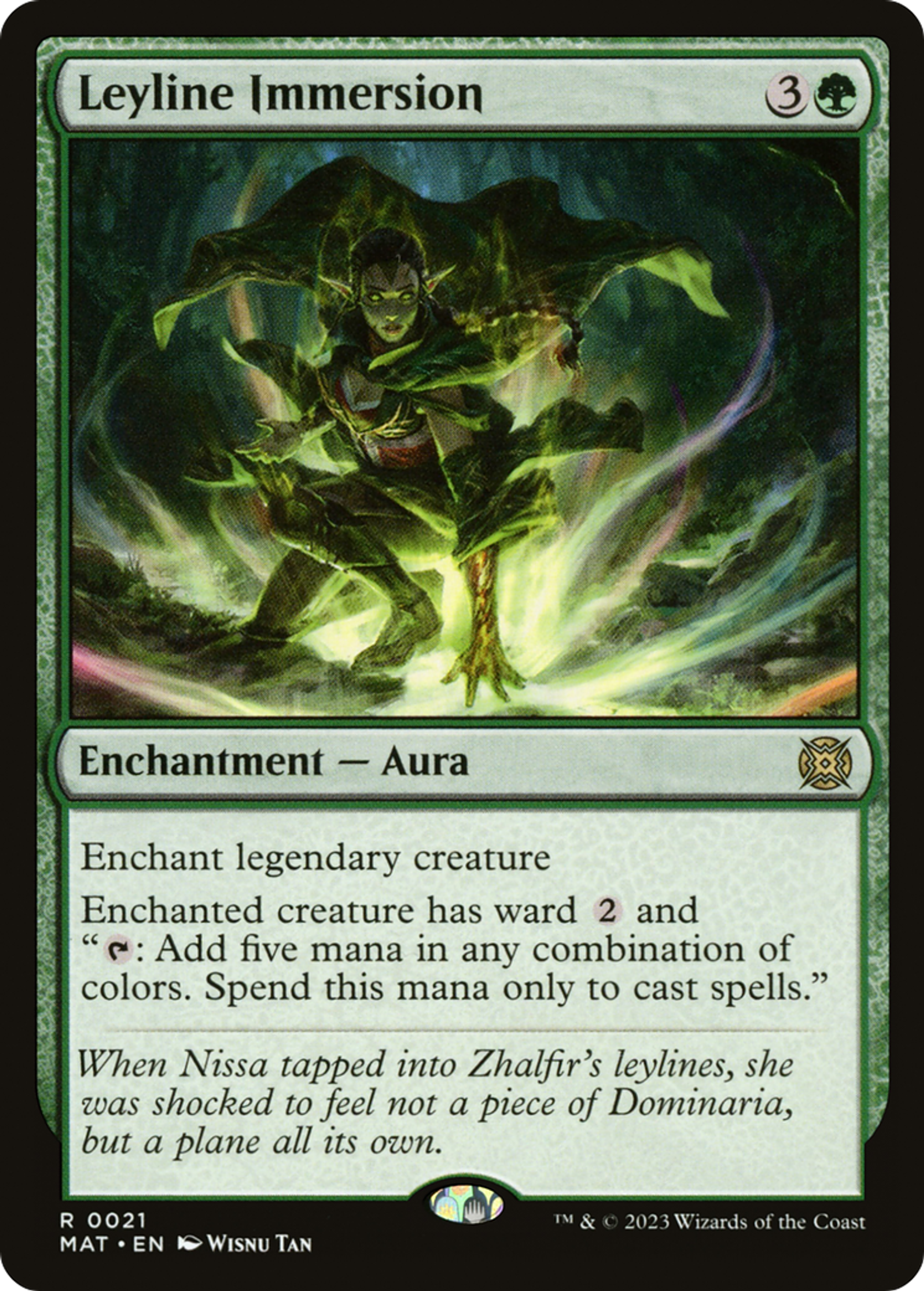 Immersion dans la ligne ley — March of the Machine: The Aftermath — Magic: The Gathering
